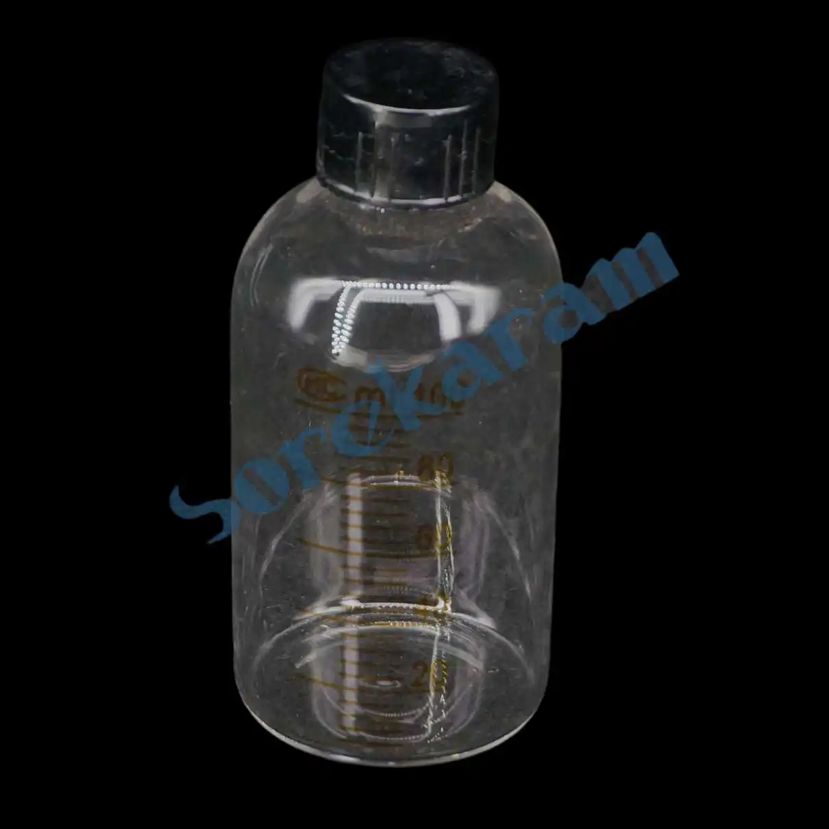 

5/10/15/25/50/100/150/200/250/500ml Borosilicate Glass Scale Serum Bottle Reagent Sample Bottle Lab