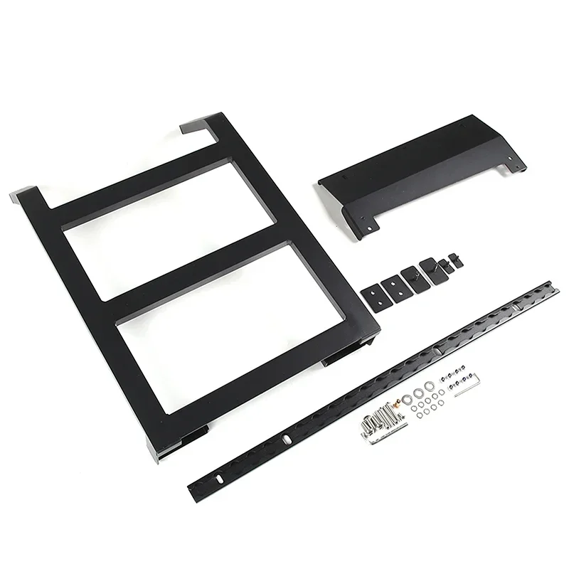 

For Land Rover Defend 90 110 130 2020-2024 Aluminum Alloy Black Car Rear Side Ladder Roof Climbing Ladder Car Accessories