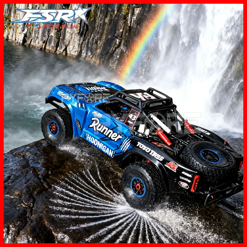 

FSR 1/7 Desert Storm 6S 8S 4WD Brushless RC Truck RTR Off-Road Car for Adults