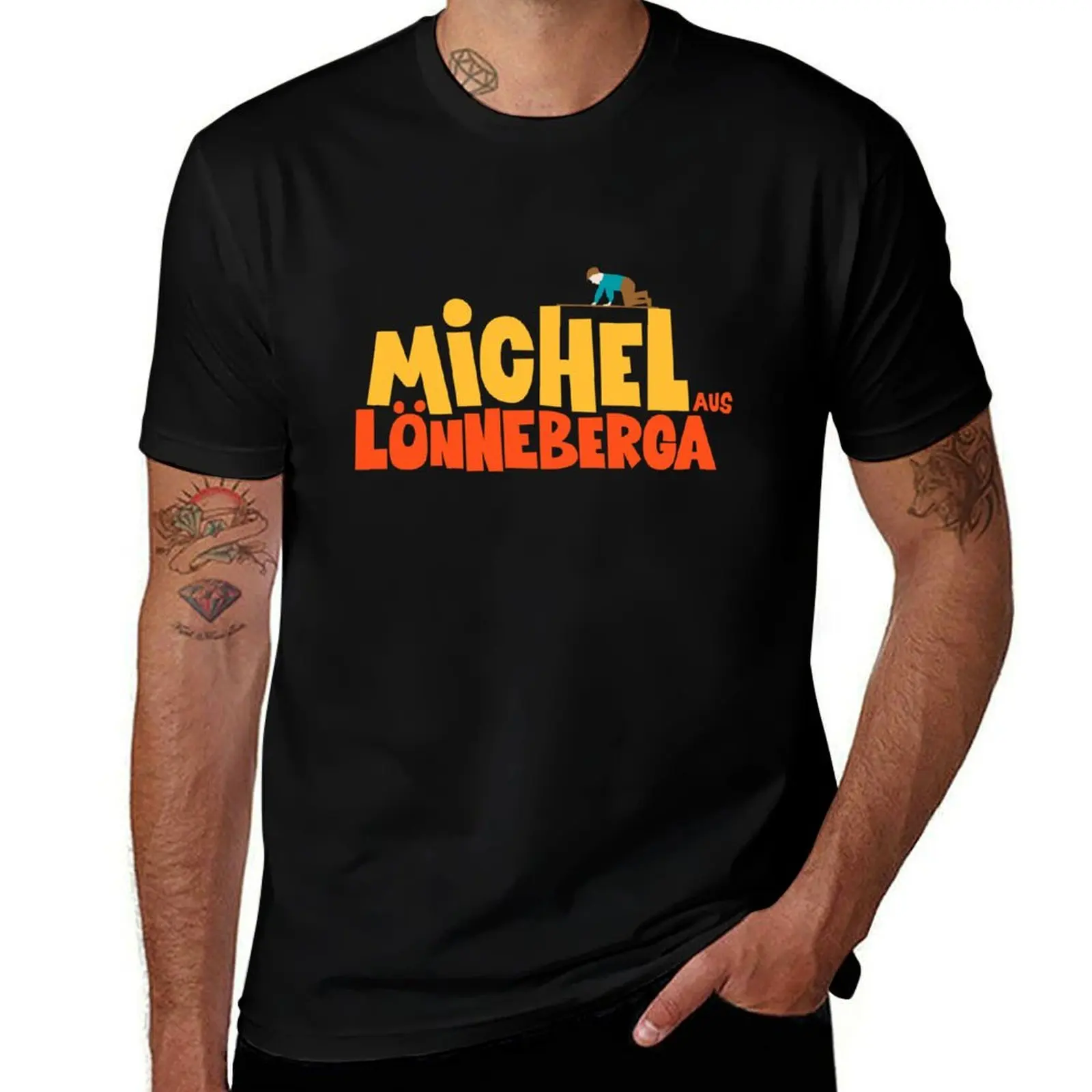 

Michel from Lnneberga - old children's films - Christmas films T-Shirt anime tshirt T-Shirt