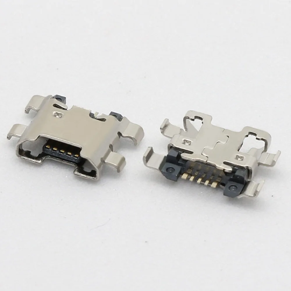 5 контактный разъем для зарядного устройства Micro USB 50 шт., зарядный порт для Motorola Moto E3 G5 XT1672 XT1676 G4 Play XT1600 XT1601, зарядная док-станция