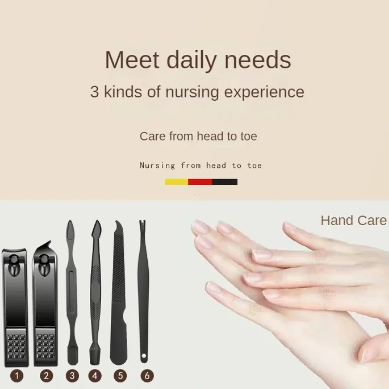 Manicure Set 16 In 1 Professional Full Function Kit Stainless Steel Pedicure Sets With Leather Portable Case Idea Gift