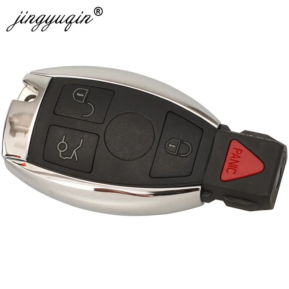 Jingyuqin-Clé de voiture à distance NEC, 315/433Mhz, pour Mercedes Benz C E Classe S CLS W166 Wrational W203 W204 W210 W211 W118 W171 W172 W220