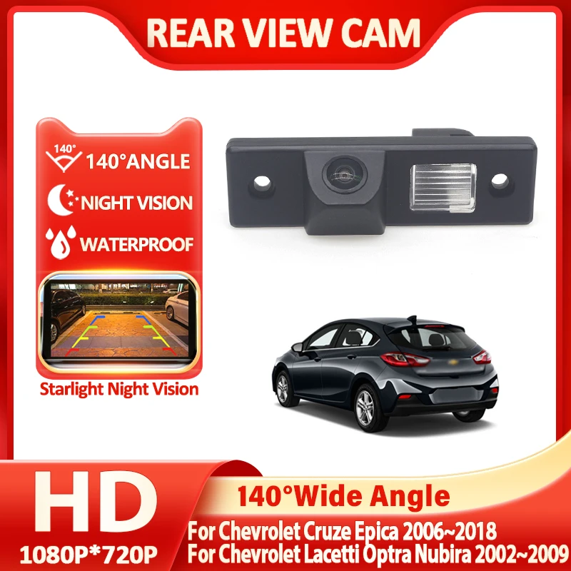 CCD Waterproof Car Backup Rear View Camera For Chevrolet Cruze Epica 2006~2018 For Chevrolet Lacetti Optra Nubira 2002~2009