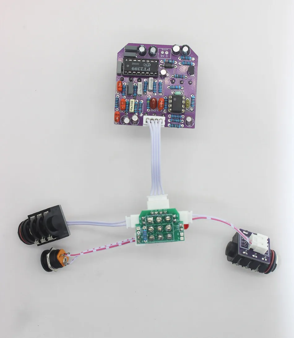 

Handmade Electric Guitar Monolithic for Deep Blue Delay Duplicate Deep Blue Delay Effects Circuit Board