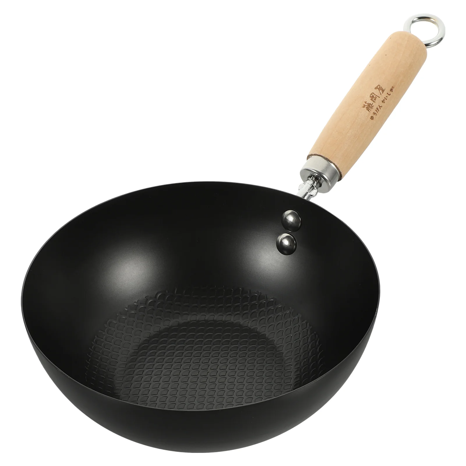 

Flat Bottom Wok Kitchen Supply Frying Pot Cooking Home for Stoves Accessories Pan Stir-fry