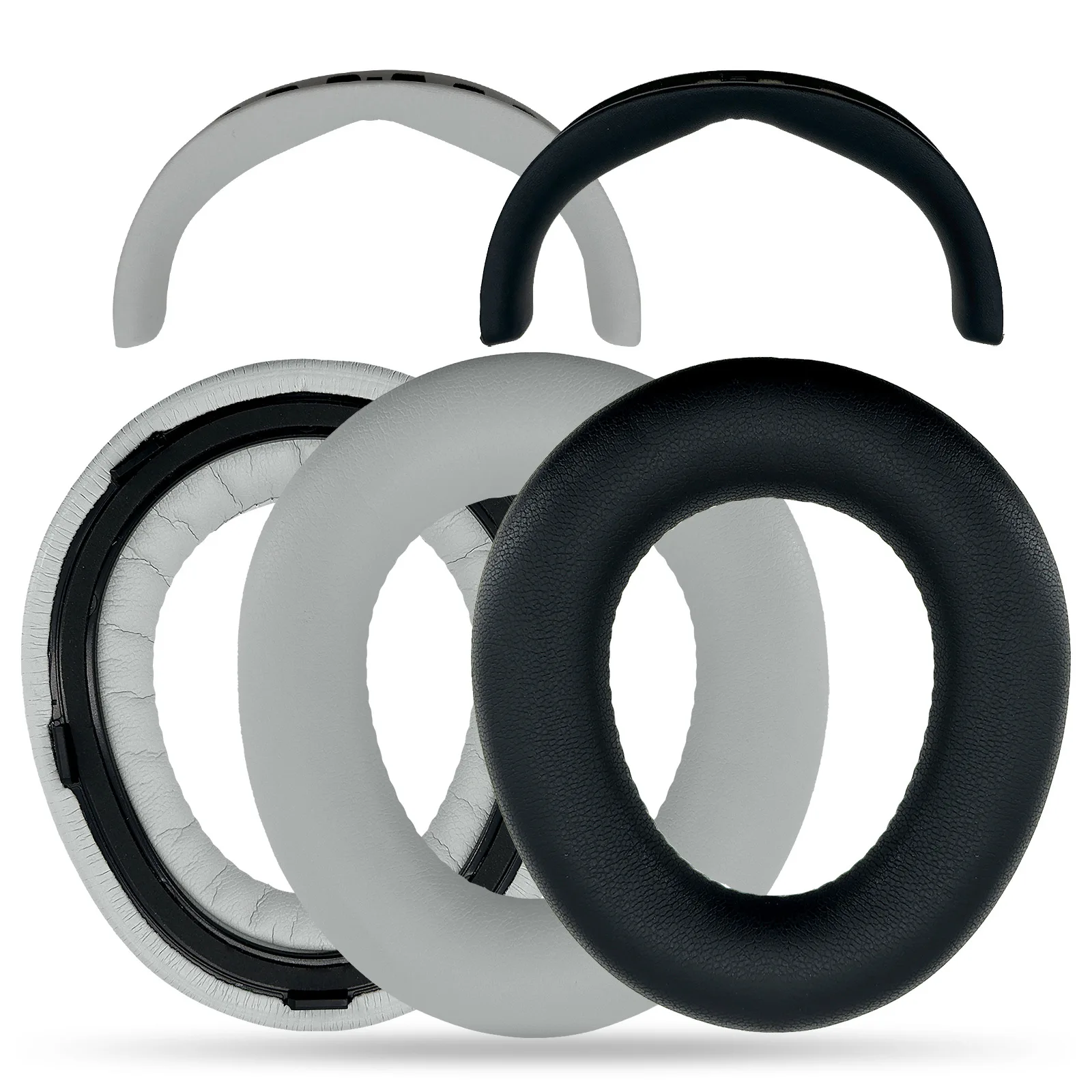 

Replacement Earpads Top Headband Ear Pad Cushion for Beyerdynamic Aventho 300 Wireless Over-Ear Headphones