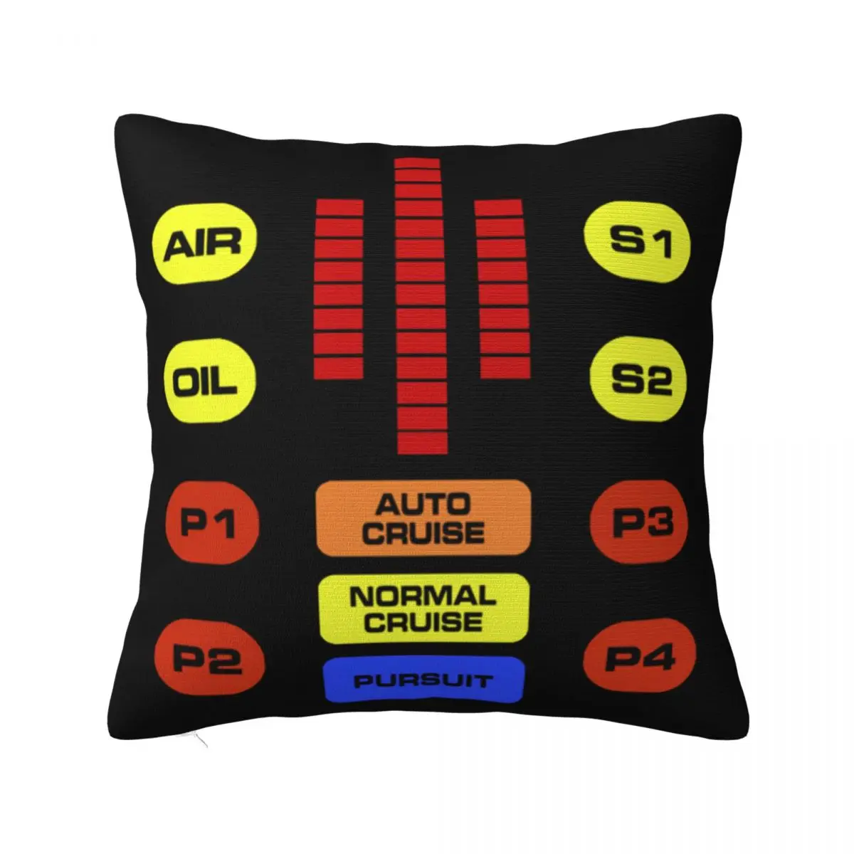 Kitt Voice Box Knight Rider Square Pillowcase Pillow Cover Cushion Zip Decorative Comfort Throw Pillow for Home Bedroom