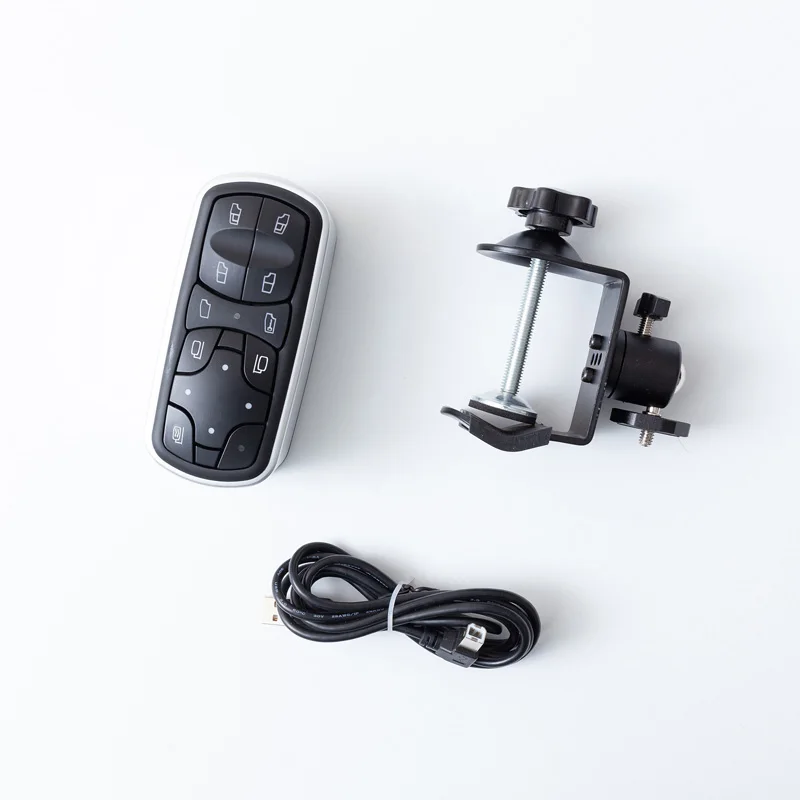 PC USB Glasheber-Tastenbox Fensterschalter-Hub für ATS ETS2 OMSI2 für Logitech G29 G27 G25 G923 Thrustmaster T300RS/GT FANATEC – Detail 9