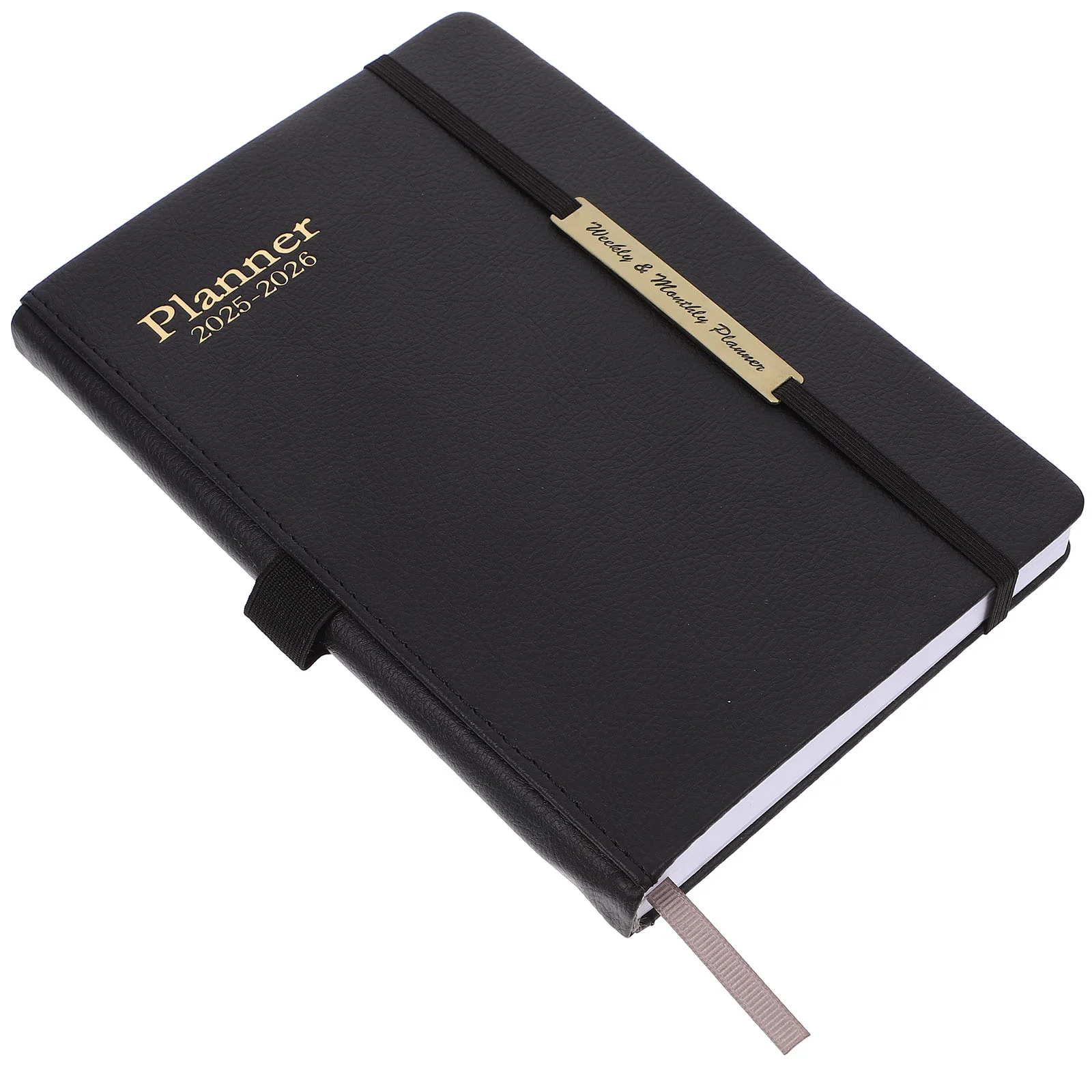 Notebook Wear-resistant 2024-2025 Agenda Notepad Planning Handbook Office Supply Planner