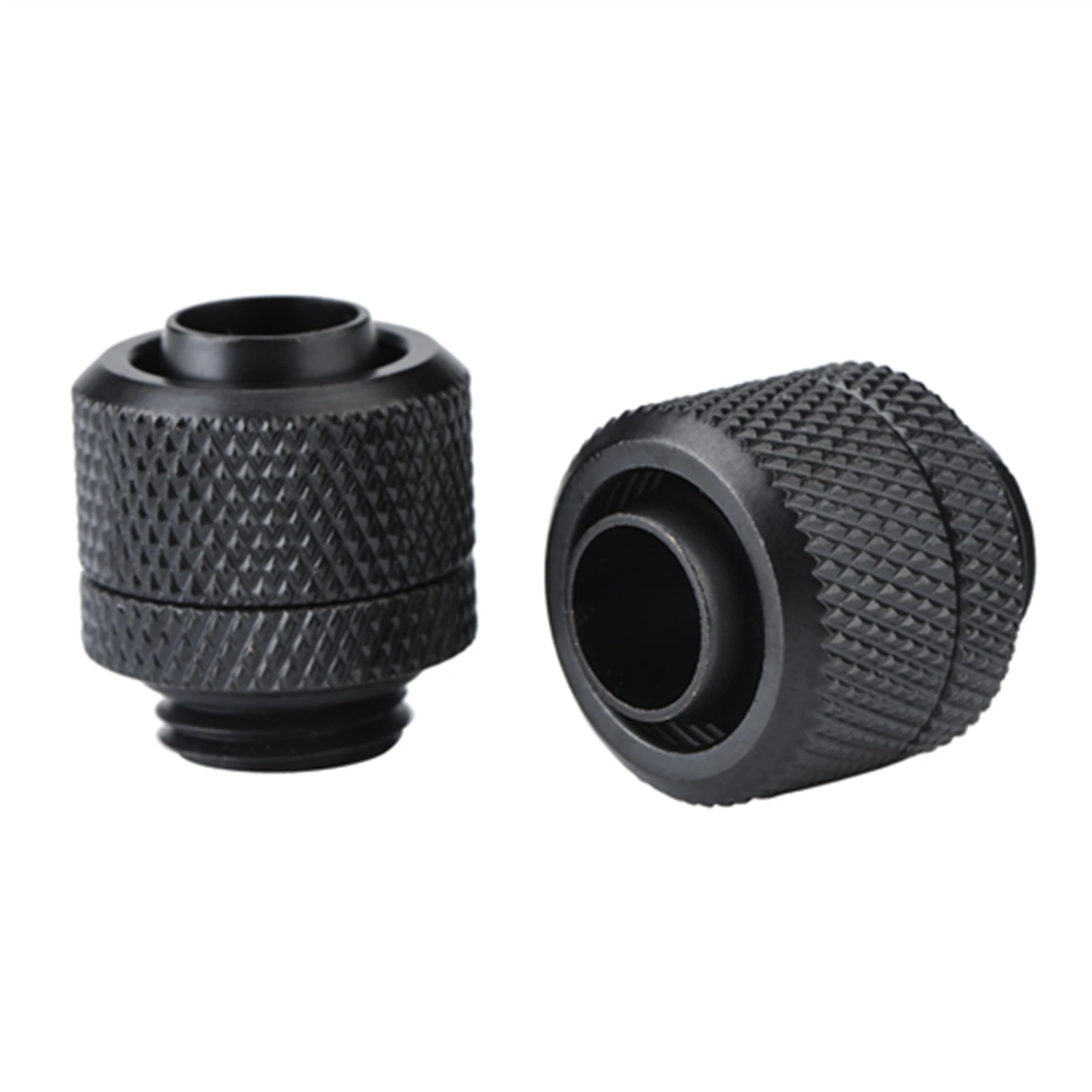 Распродажа, 2 шт., фитинг для трубки, резьба G1/4, гибкий соединитель для трубки, два касания, аксессуары для ПК с водяным охлаждением