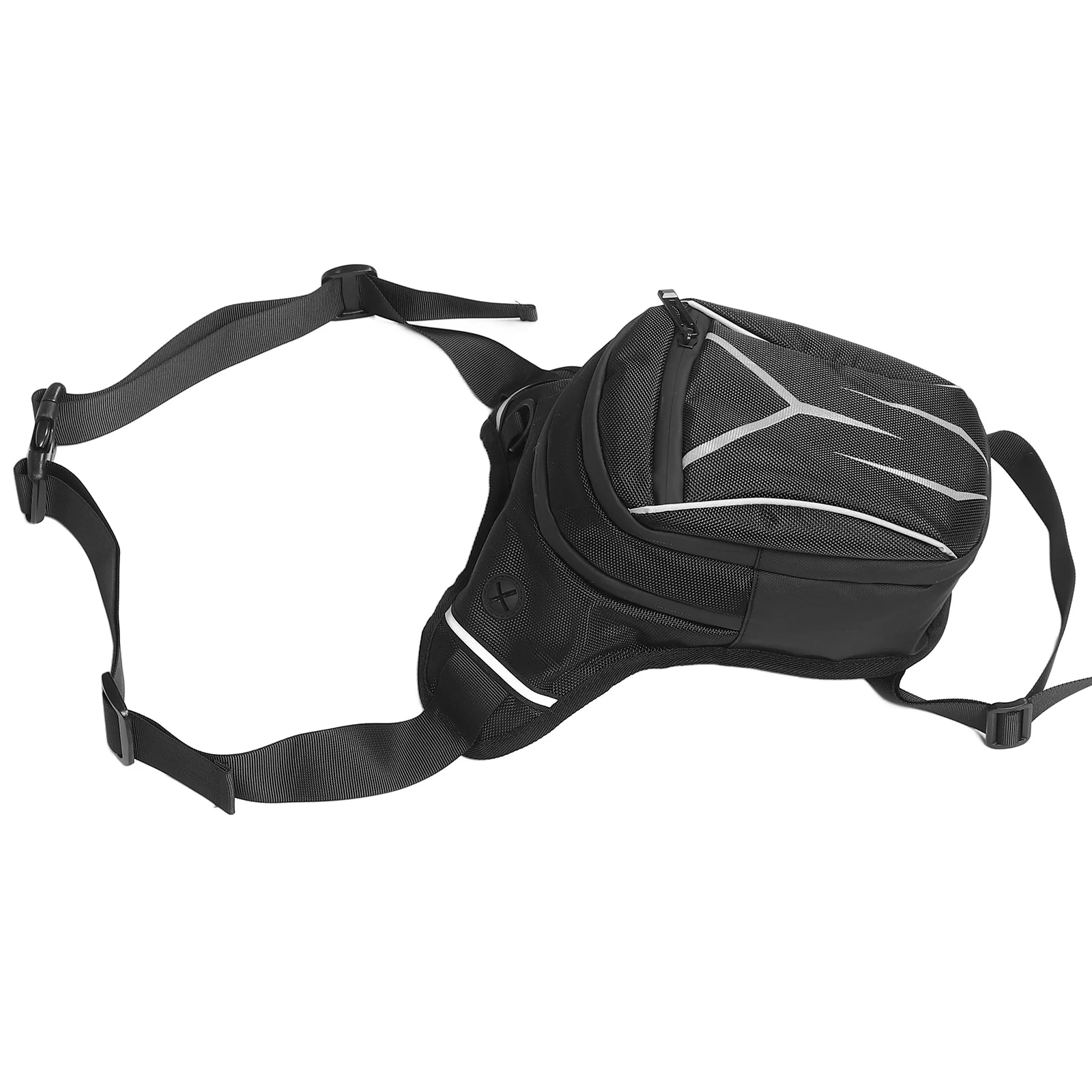 

Motorcycle Waist Bag Large Capacity Oxford Cloth Cross Body Pouch Sports Drop Leg Pack Camping Storage Phone Bag Fanny Pack Men
