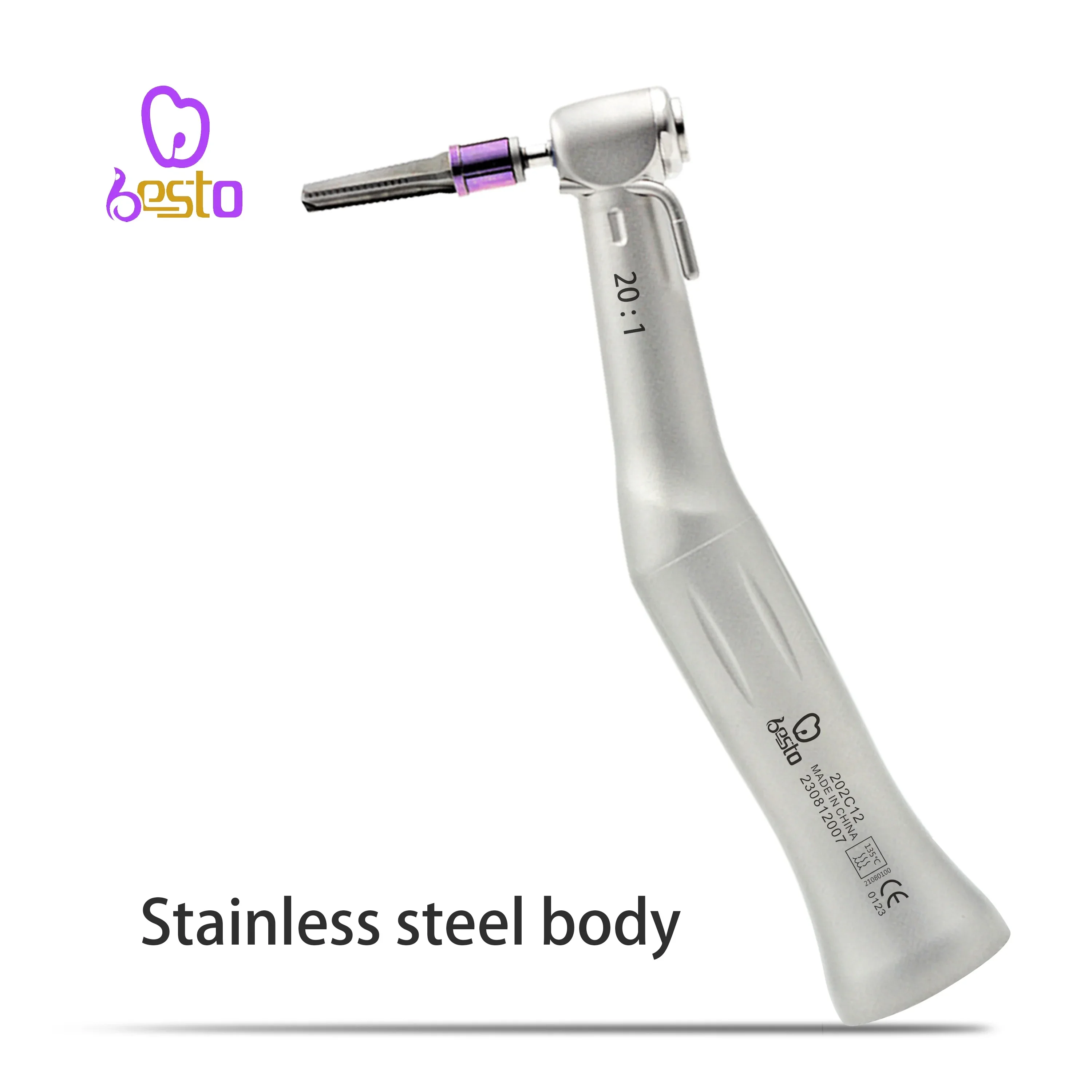 

den tal SG20 im plant Handpiece 20:1 Contra Angle den tal low Speed im plant Handpiece