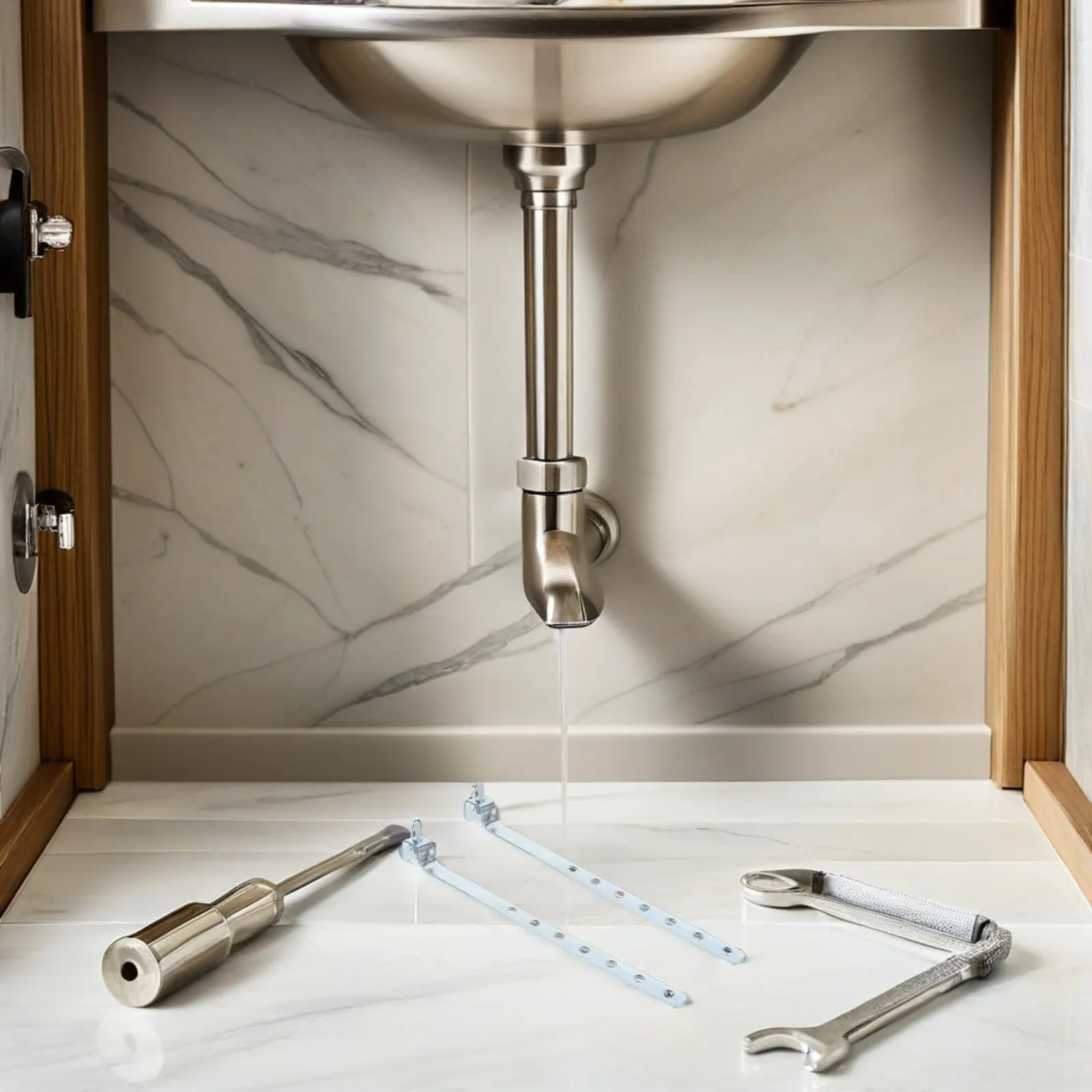 

2 комплекта сменных поворотных штоков для слива раковины, современный комплект тяговых стержней для ремонта сливной пробки раковины, быстрая регулировка