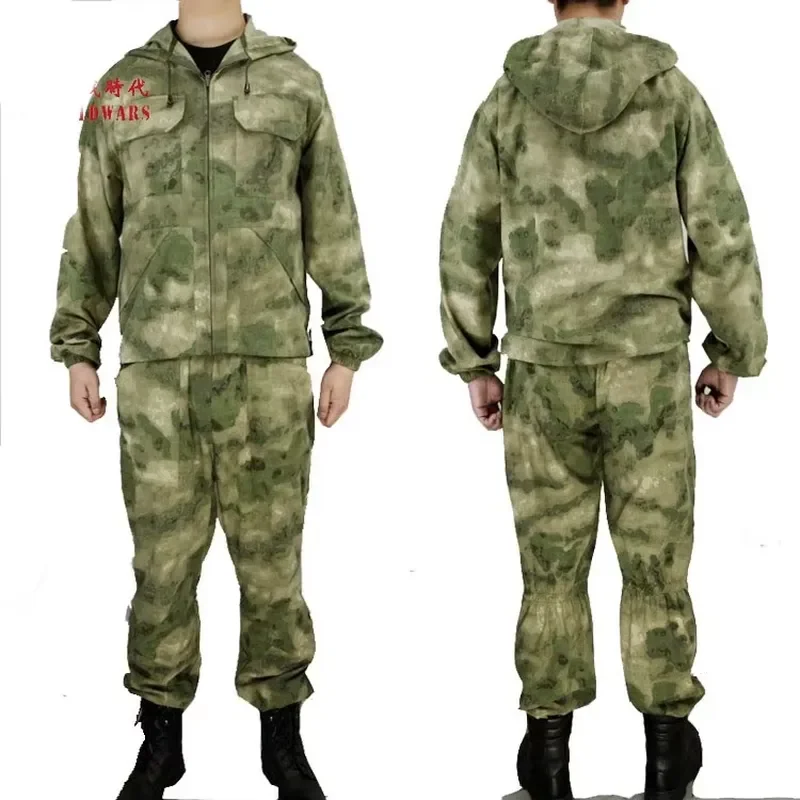 Men Tactical Combat Suit EMR Camouflage Hunting Jacket Coat And Pants Outdoor Ghillie Suit