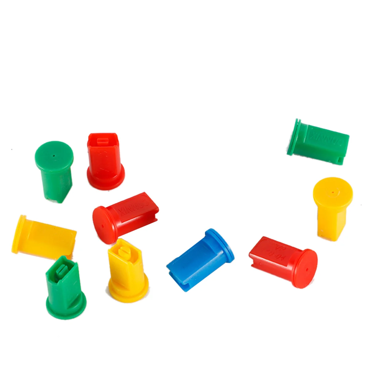 Nuovo 20PCS RC Protezione delle piante agricole UAV Ugelli di spruzzo a ventola piatta antivento antivento ad alta pressione Verde