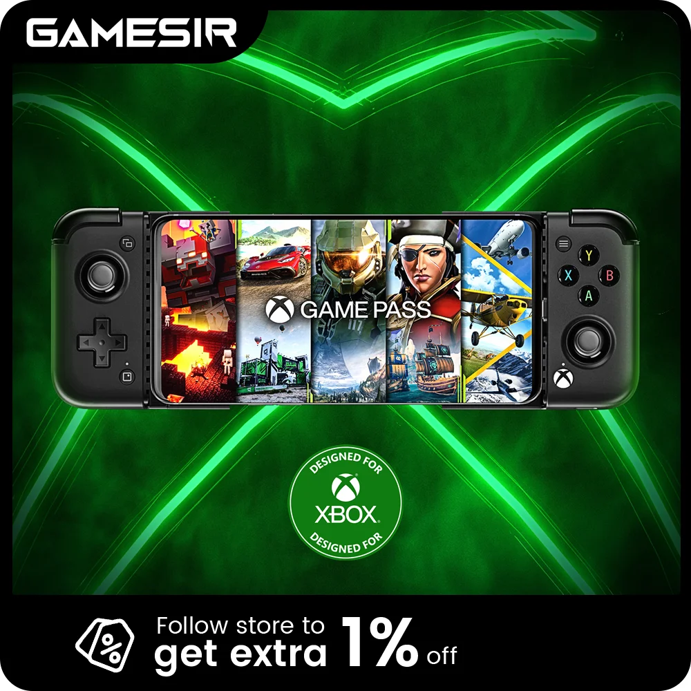 GameSir X2 Pro Xbox Android Mobile Gamepad ALPS Joystick for Xbox Game Pass xCloud STADIA GeForce Now Luna Cloud Gaming