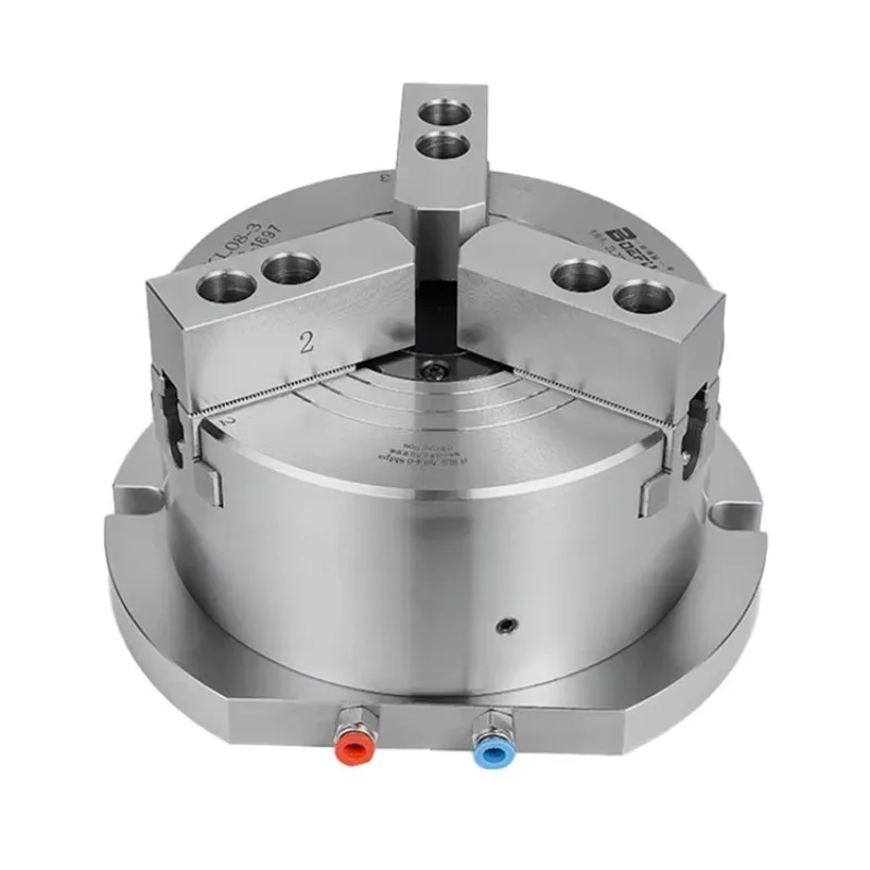 

10-дюймовый пневматический патрон для расточных отверстий KL10Q-3, силовой патрон для фрезерного станка