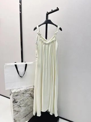 

2024 Women's Clothing Simple suspender long dress Spring Summer New 0606