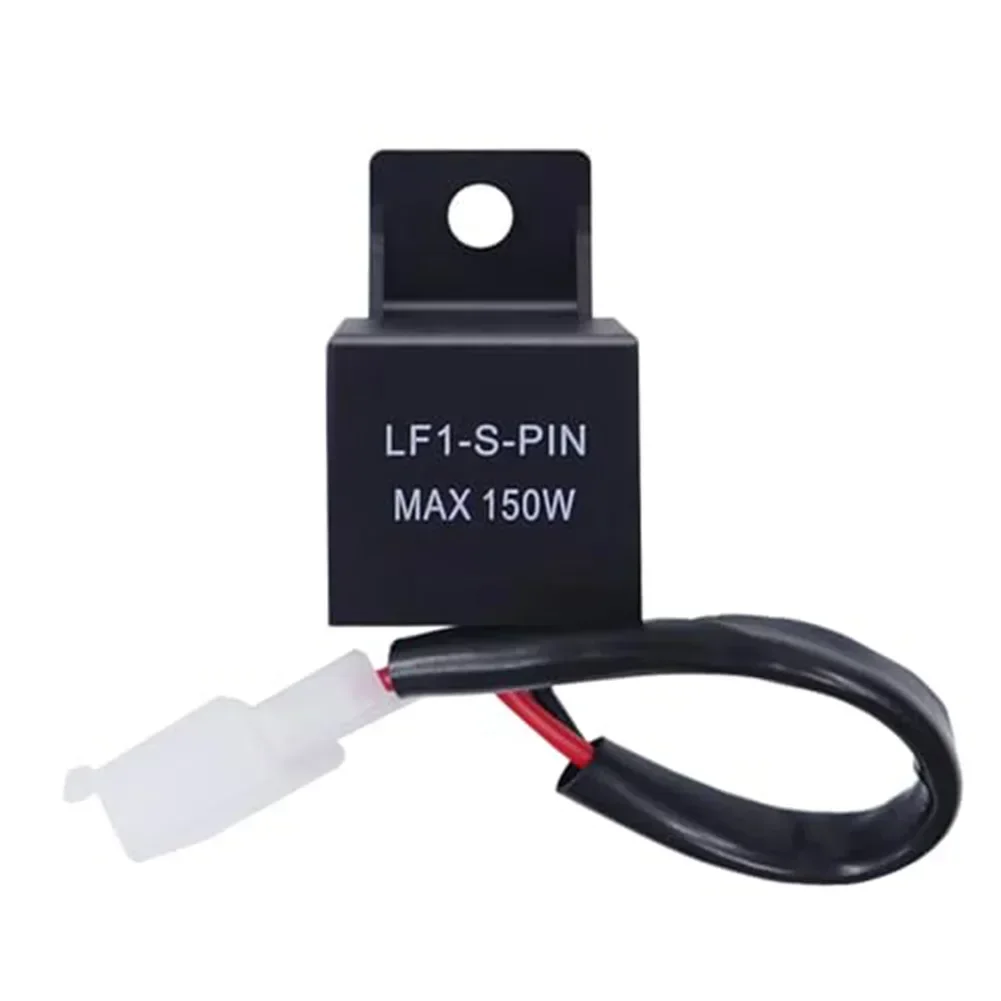 

2-Pin 12V Electronic LED Flasher Relay Fix Motorcycle Turn Signal Lights Blinker Motorcycle Accessories Installation