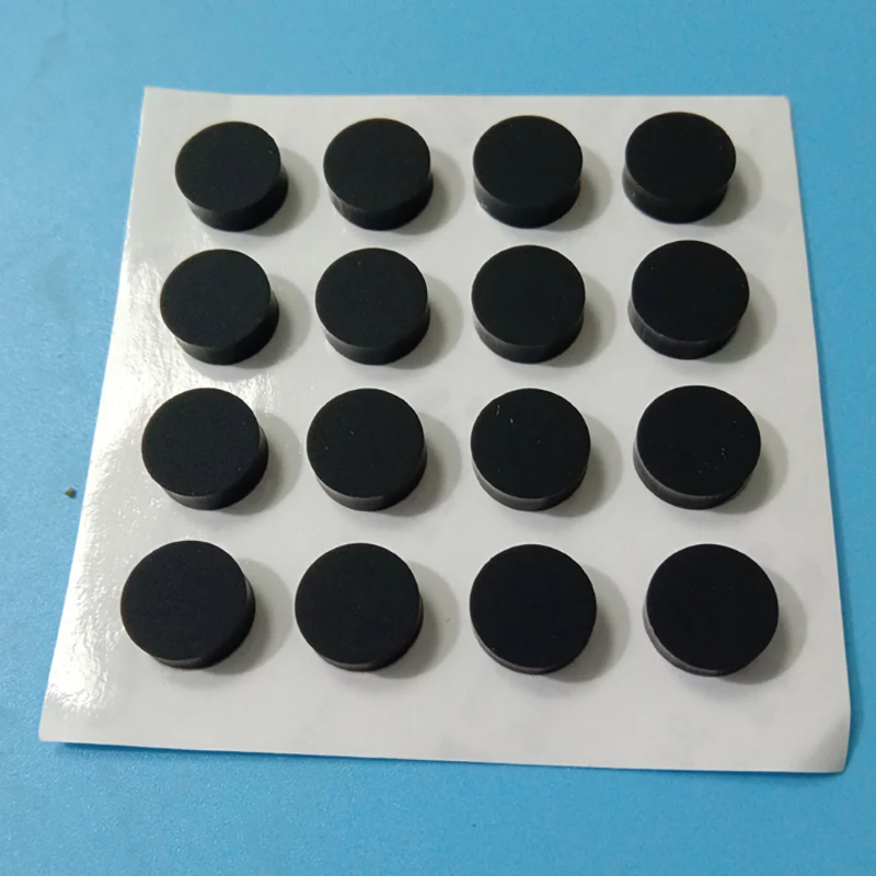 Self-adhesive silicone feet gaskets Soft Silicone Rubber Anti Slip Bumpers Feet Pads Damper Buffer Cabinet Bumpers OD11-20MM