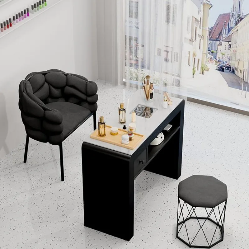 

Beauty Salon Furniture Gold Table Nails Manicure Cheap Manicurist Table Nail Tool Mesa Nails Designer Estetista Arredamento