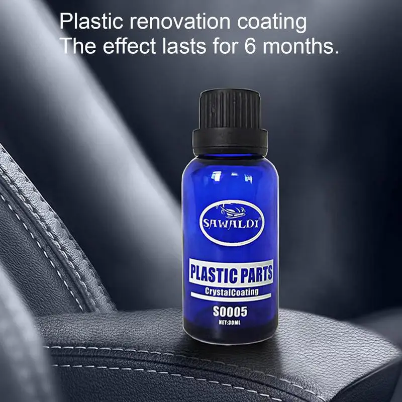 

Car Interior Restorer Back To Black Gloss Car Cleaning Products Plastic Leather Restore Auto Polish And Repair Coating Renovator