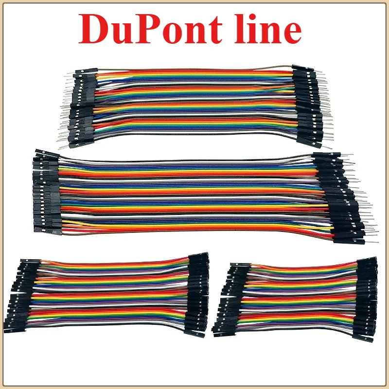 

40PCS DuPont line female-to-female male-to-female male-to-male 10CM 20CM 30CM cable DuPont line DIY