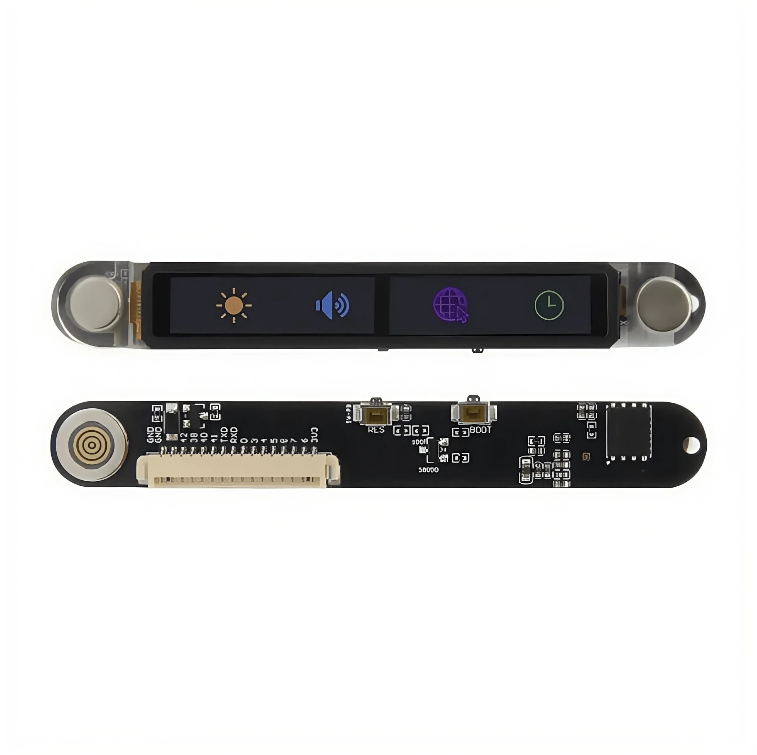 VivaCLILYGO T-Touch Bar ESP32-S3R8 2-inch Touch Screen Supports Bluetooth WiFi Development Board