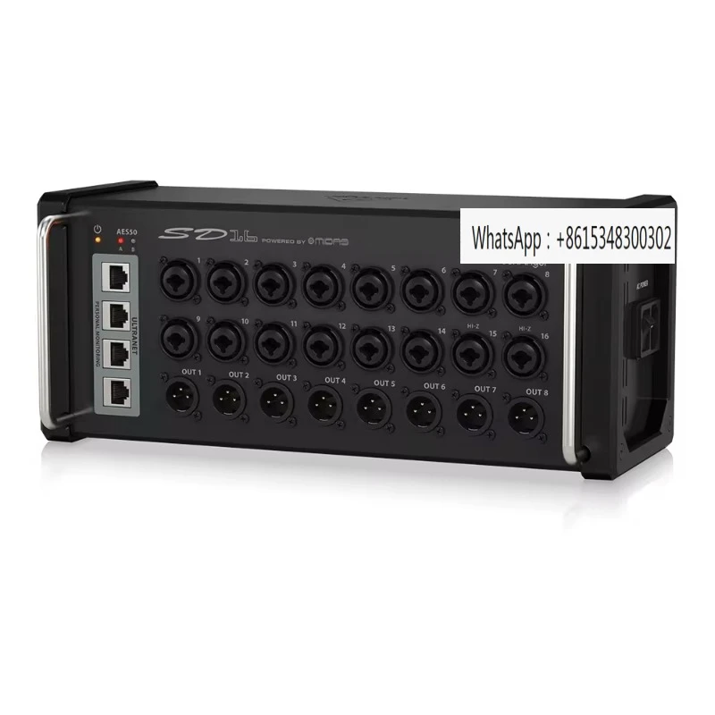 

SD16 Digital Stage Box With 16 Inputs & 8 Outputs 4-Port Connection For P-16M Monitor Digital Mixer