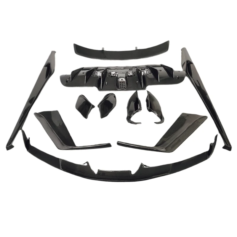 

Для Ferrari 488, обновленный комплект кузова N-стиля из углеродного волокна для автомобиля, включает в себя переднюю губу, боковая юбка, задний бампер, абажур, вентиляционное отверстие, крыло