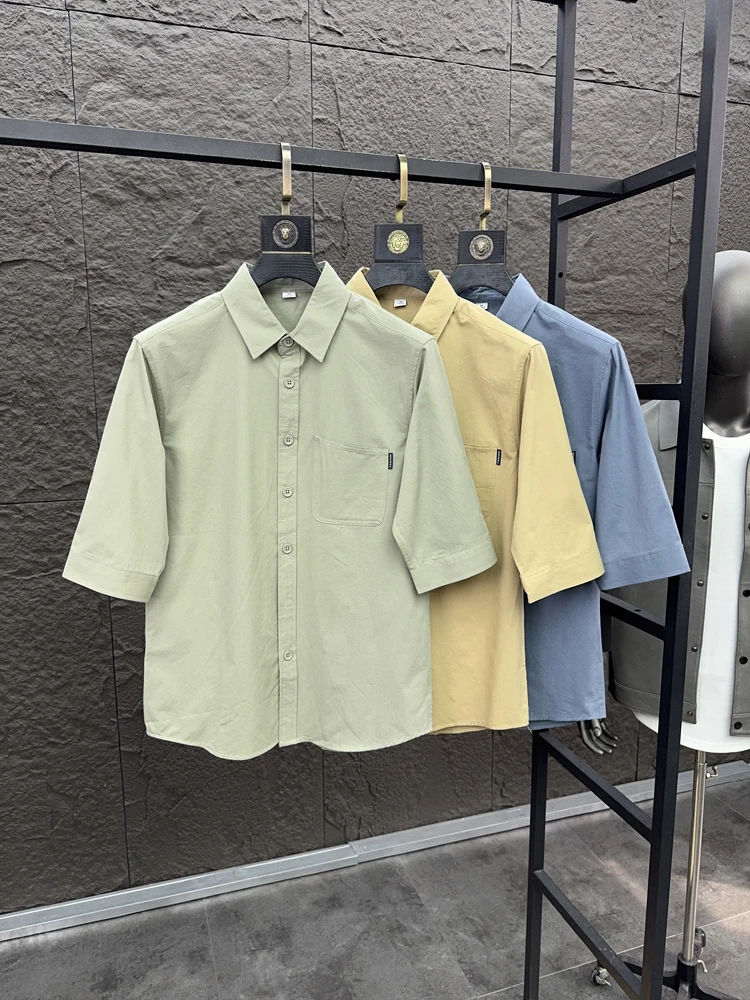 Svip masculino casual algodão irt verão respirável ort sve ne cor pura confortável ket design fiel