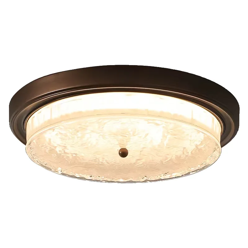 

American retro bedroom lights, medieval style, room ceiling lights, round atmospheric corridor aisle lamps
