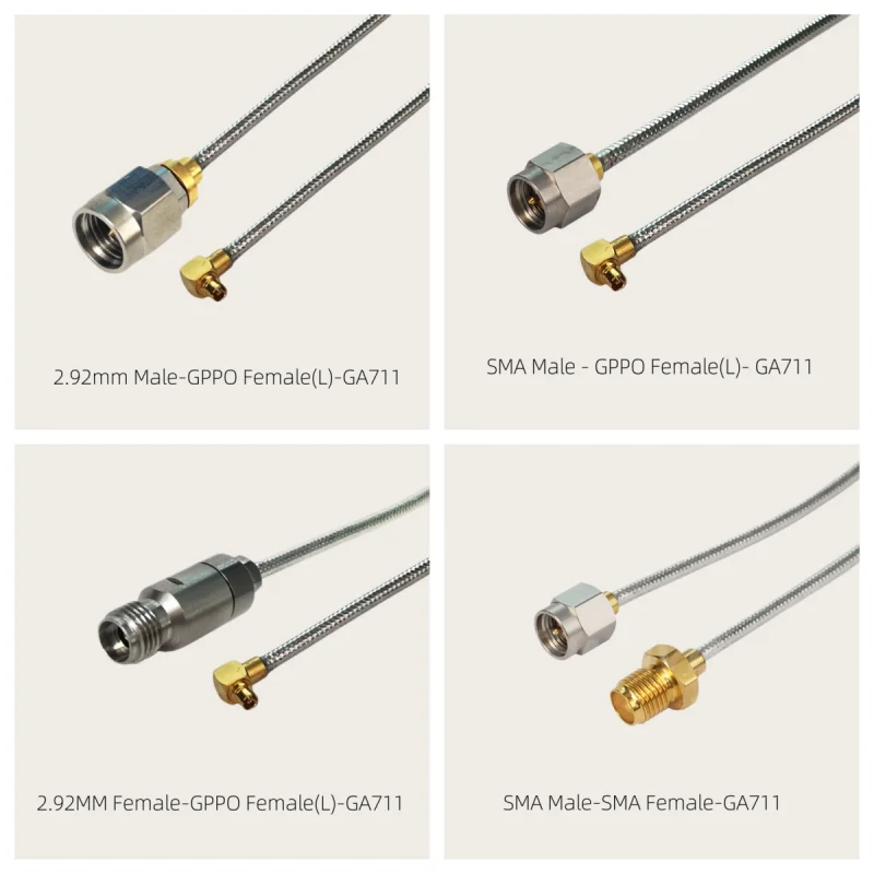 SMA-2.92mm-SSMP(GPPO) RF connection cable GA711 cable assembly patch cord