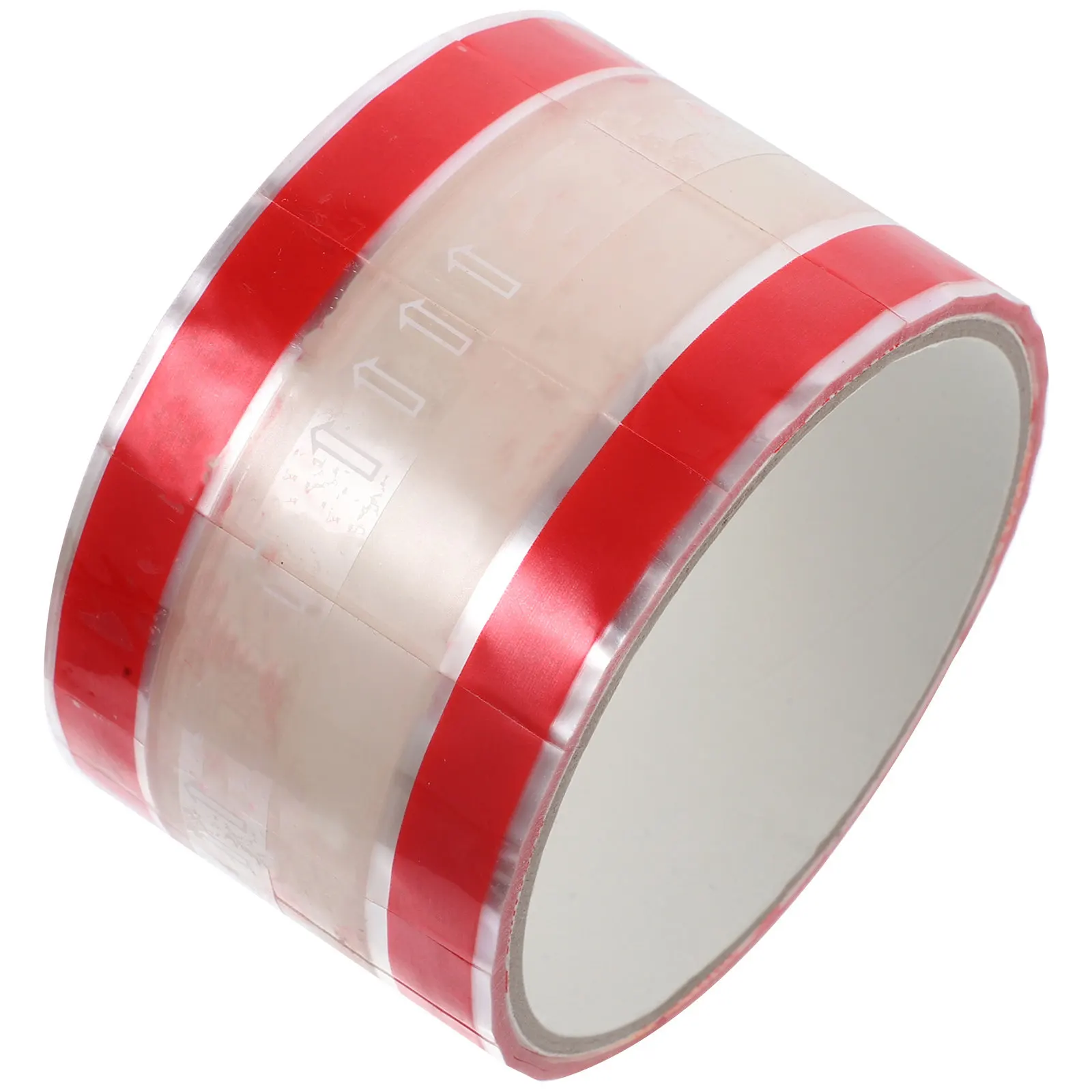 

1 Roll Transparent Seal Sticker for Drinking Cups Leak-Proof Tamper-Evident Clear Adhesive Beverage Cup Sealing Label