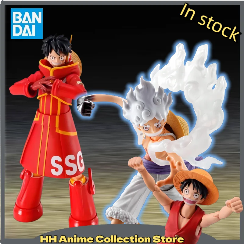 

Bandai Soul Limited SHF Monkey D Luffy Gear 5 Future Island Egghead Island Chapter One Piece Figure Collection Gift