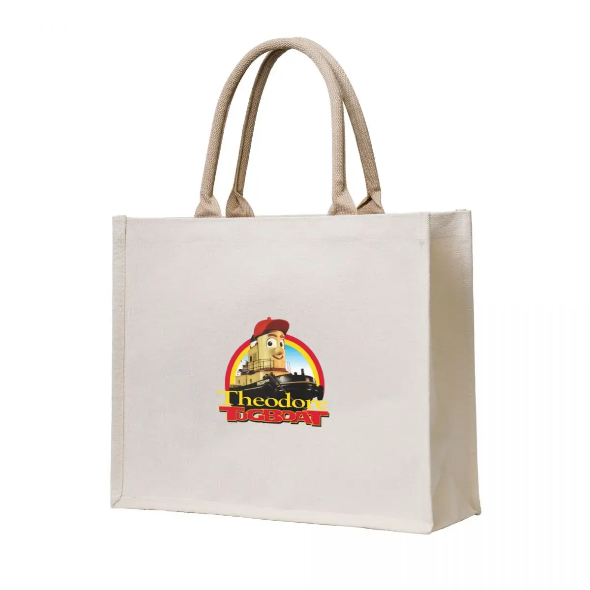 

Theodore Tugboat Essential T-Shirt Tote Bag shopper bag women canvas personalized tote Handbags women