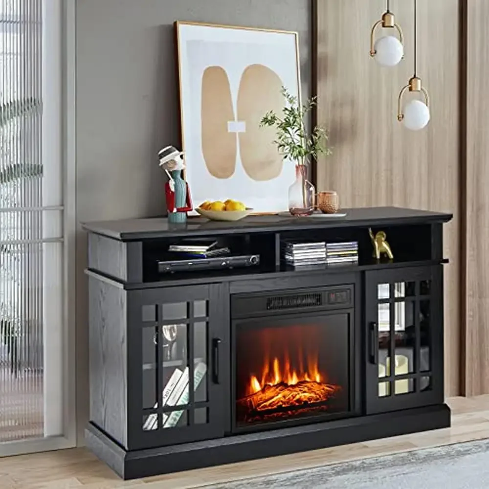 Electric Fireplace TV Stand Entertainment Center 55