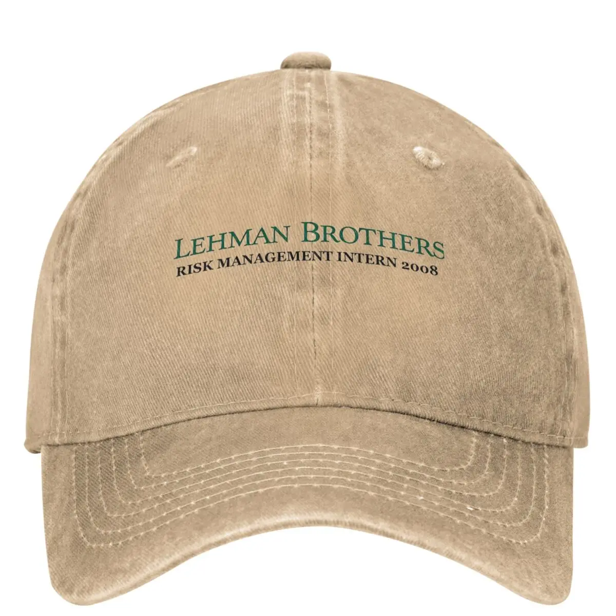 

Lehman Brothers Risk Management Intern Baseball Cap Hunting Camping Dropshipping Trucker Hat Men Women Fashion Sunshade Caps