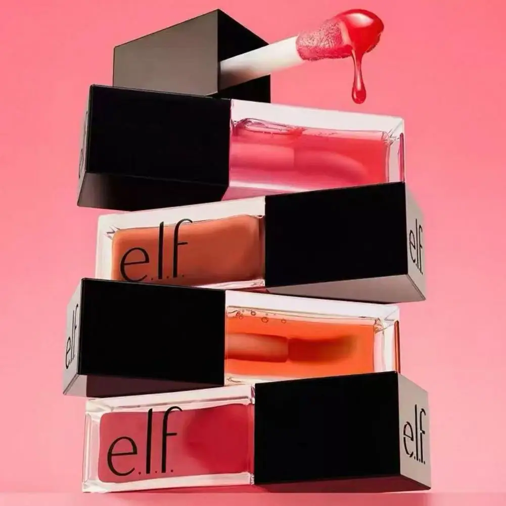 Elf Mirror-Shine Lipgloss spendet Feuchtigkeit und pflegt die Lippen, verbessert Lippenlinien und trockene Lippen, sorgt für einen hydratisierten und prallen Lippen-Look. – Detail 3