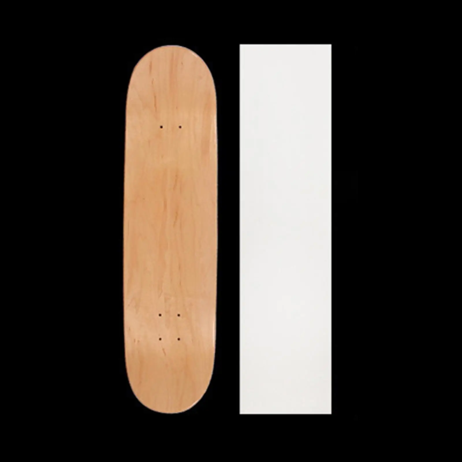 Longboard Deck Cover Transparent Sandpaper Self Adhesive Grip Tape Waterproof Sticker Paper for Outdoor Electric Skateboards