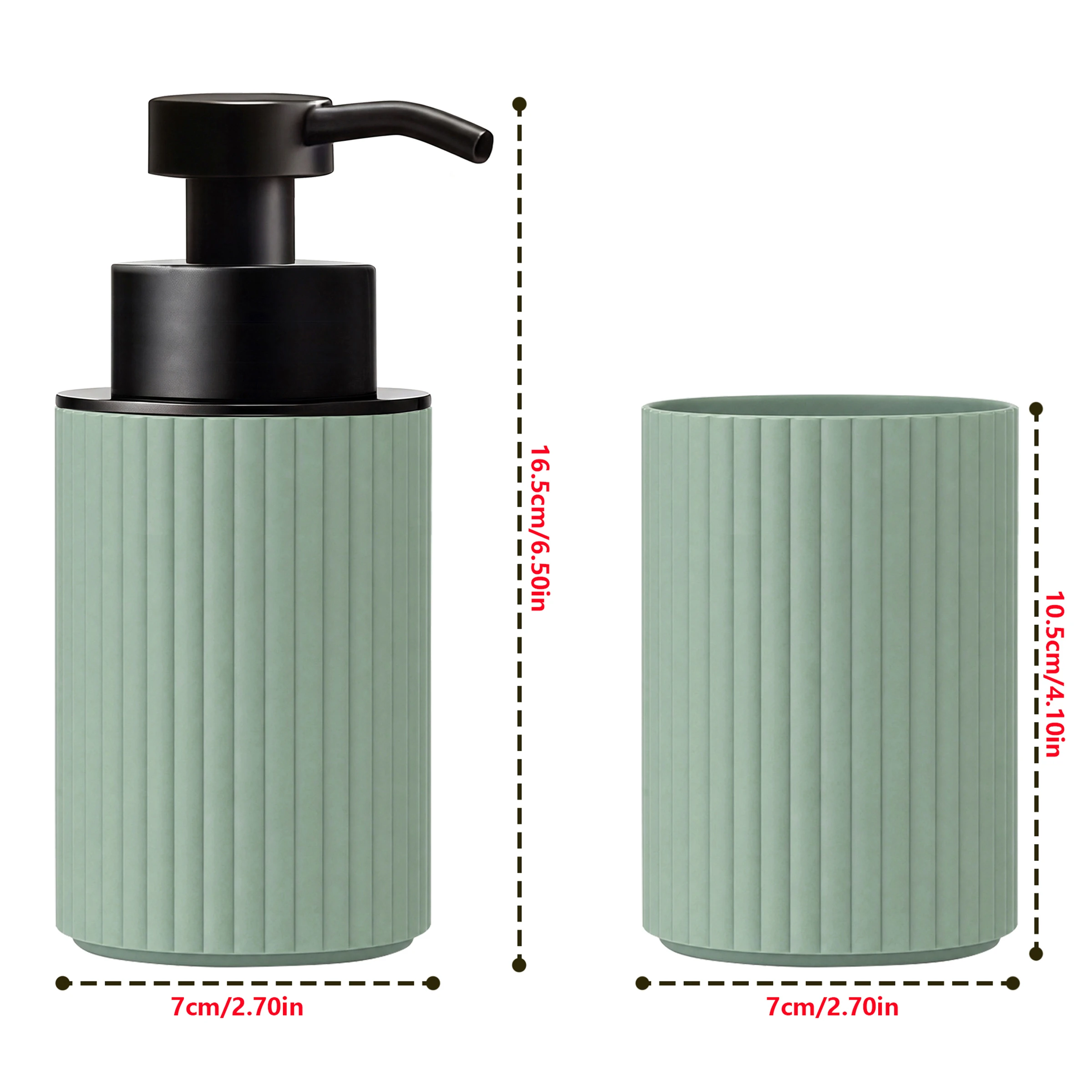 Conjunto de Dispensador de Sab - Home Bathroom Soap Dispenser avaliação e preço