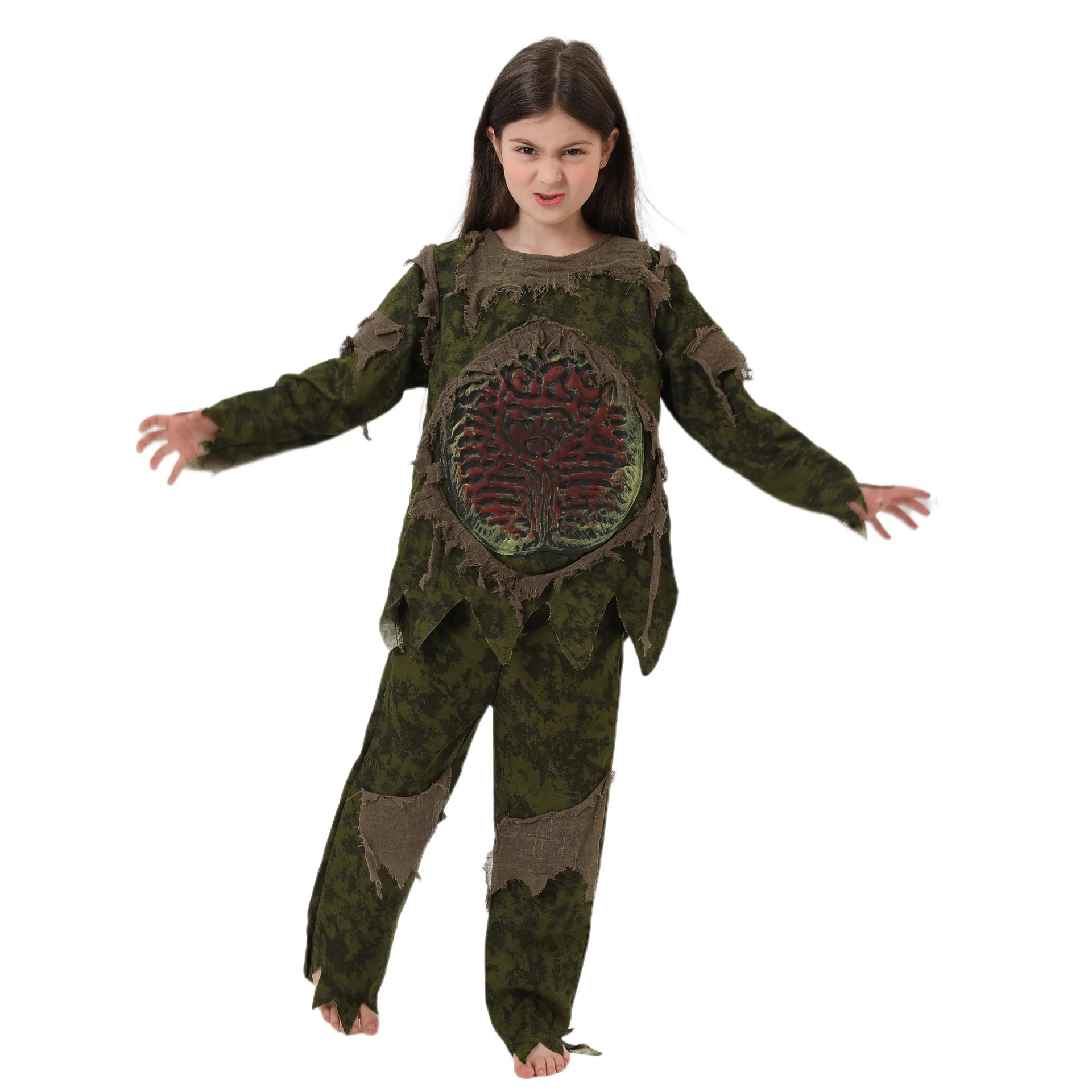 Costume de Cosplay Effrayant Sophia pour Garçon et Fille, Tenue de Pourim Canival, Habillage de Barrage, Modules Pourris, Squelette, Zombie, 2022