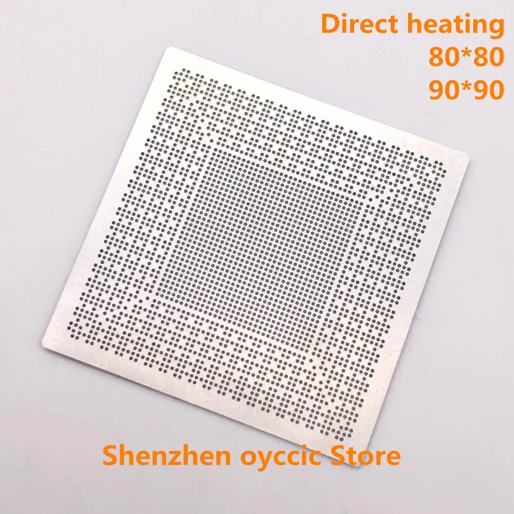 Direct heating 80*80 90*90 RTX2080Ti  TU102-100-A1 2080Ti TU102-890-KCD-A1 TU102-350-A1 TU102 GPU  0.5MM BGA Stencil Template