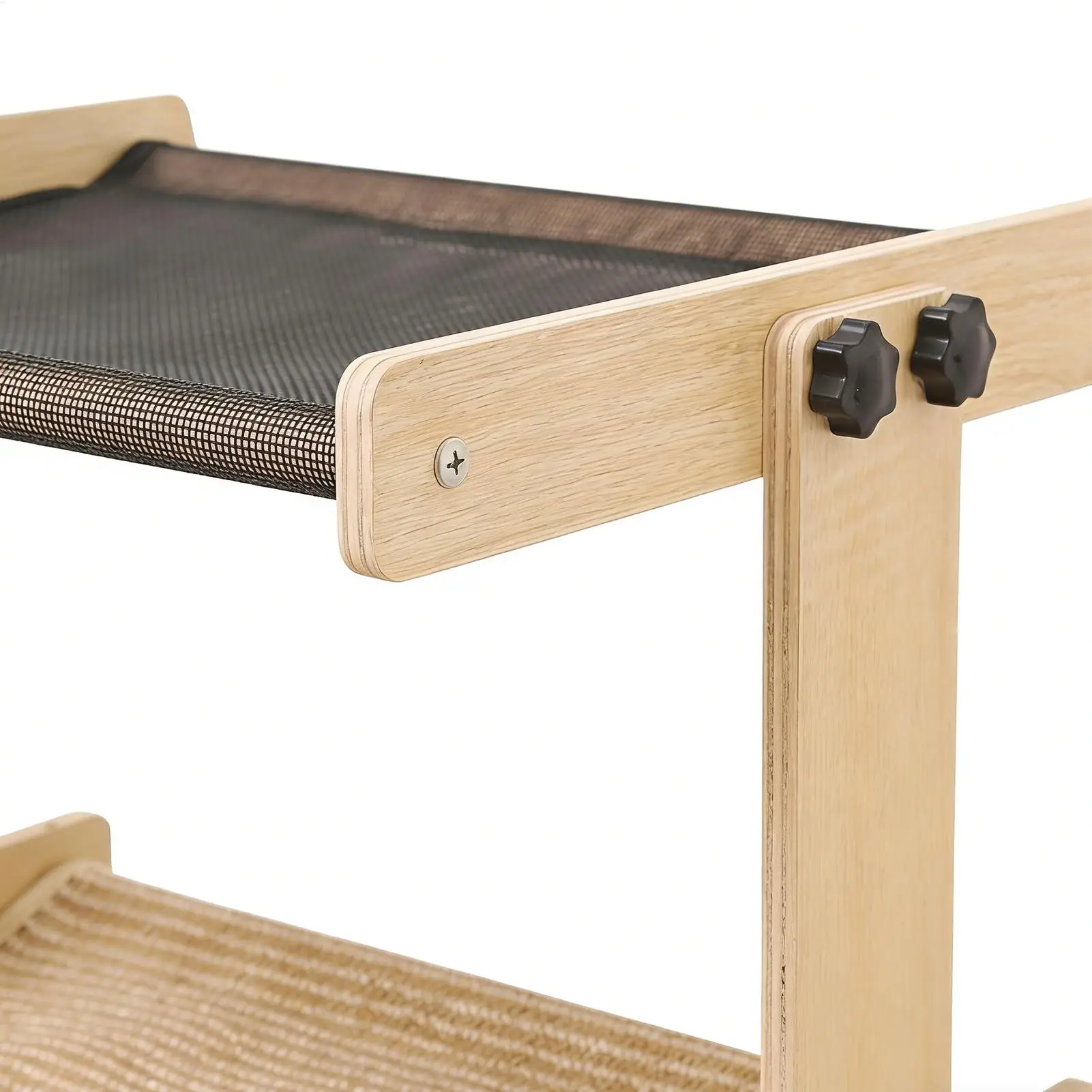Cat Perch Windowsill Floating Indoor Pet Hammock Window Perch Bed For Home Farmhouse Living Room Bedroom Balcony Study Bedside