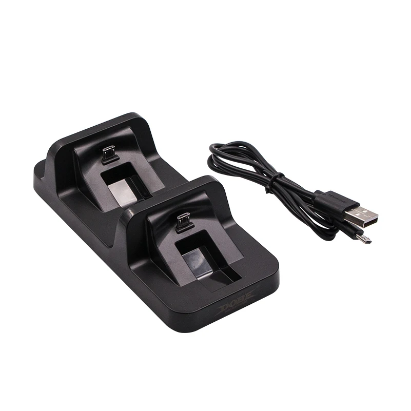 

USB Charger For Playstation 4 PS4 Controller Wireless Double Charing Station Dual USB Charging Stand for PS4 Slim Gamepad