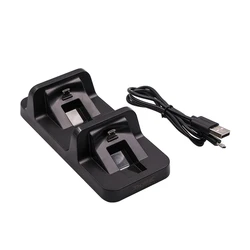 USB Charger For Playstation 4 PS4 Controller Wireless Double Charing Station Dual USB Charging Stand for PS4 Slim Gamepad