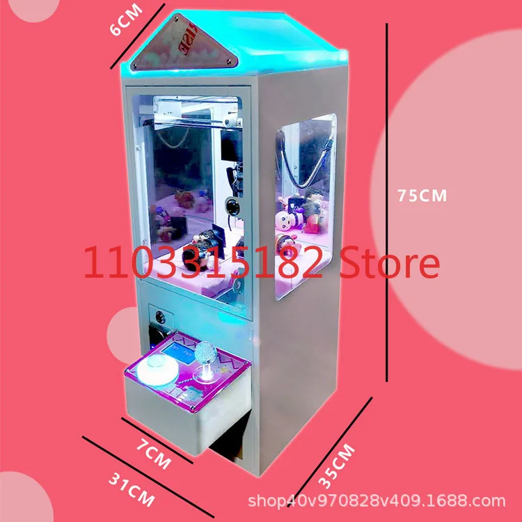 110V/220V Mini Claw Crane Machine Carnival Claw Game Machine Mini Arcade Grabber Crane with coin operated KTV, Cinema, Carnival