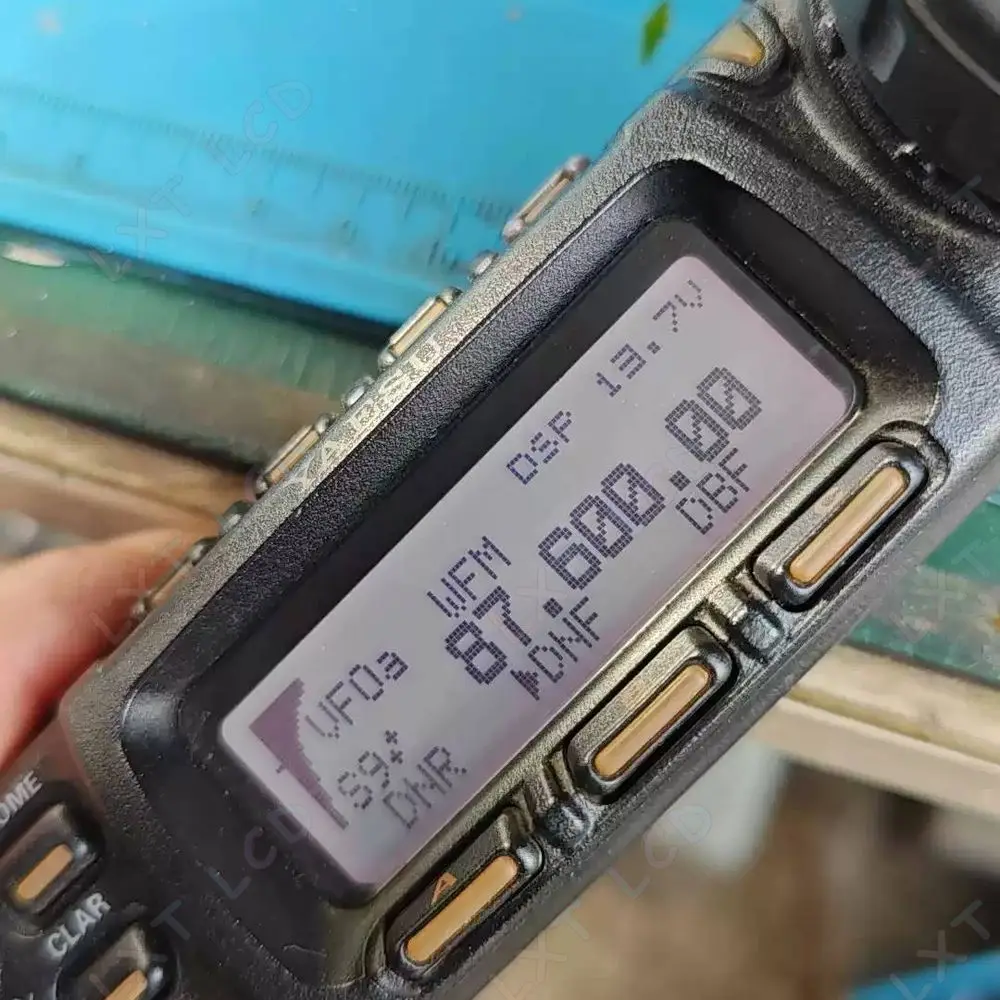 for-ya-e-su-ft-857d-ft-857-lcd-comaptible-new-oem-lcd-alternative-display-replacement-part's-zebra-stripes-issue