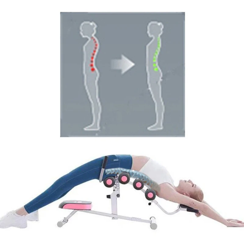 Lumbar Soothing Device Traction Relaxation Stretching  Yoga Open Back Household Equipment